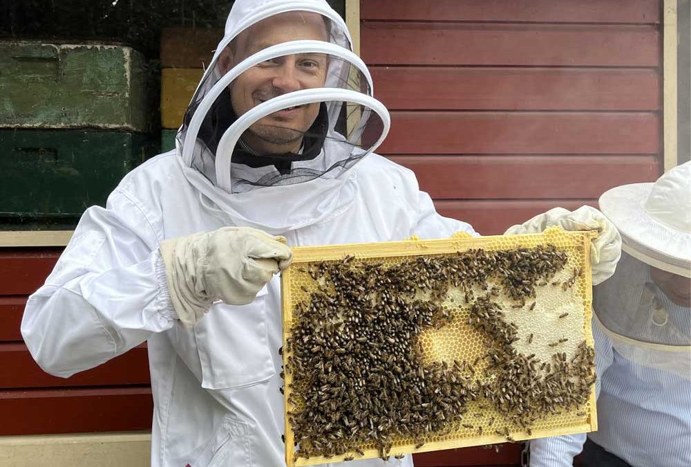 1.500 € Spende an den Bienengarten Ahrensburg